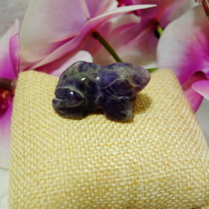 GRENOUILLE EN AMETHYSTE