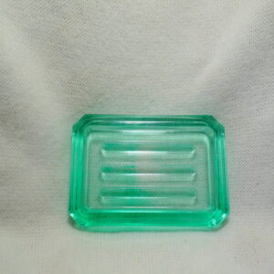 PORTE SAVON EN RESINE VERT