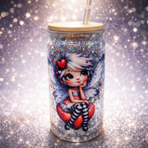 Gourde tumbler avec paillettes